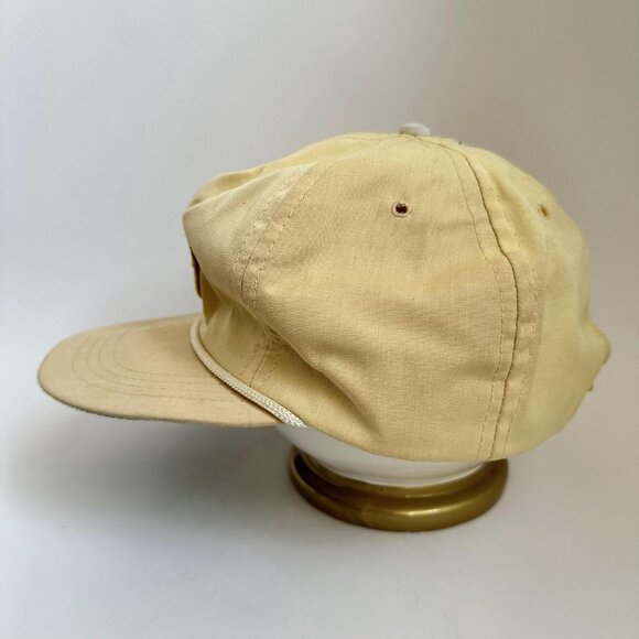 Vintage Hal Cali-Fame Newsboy Cap with Rope Adjustable Strap Hat Made In USA - Picture 6 of 14